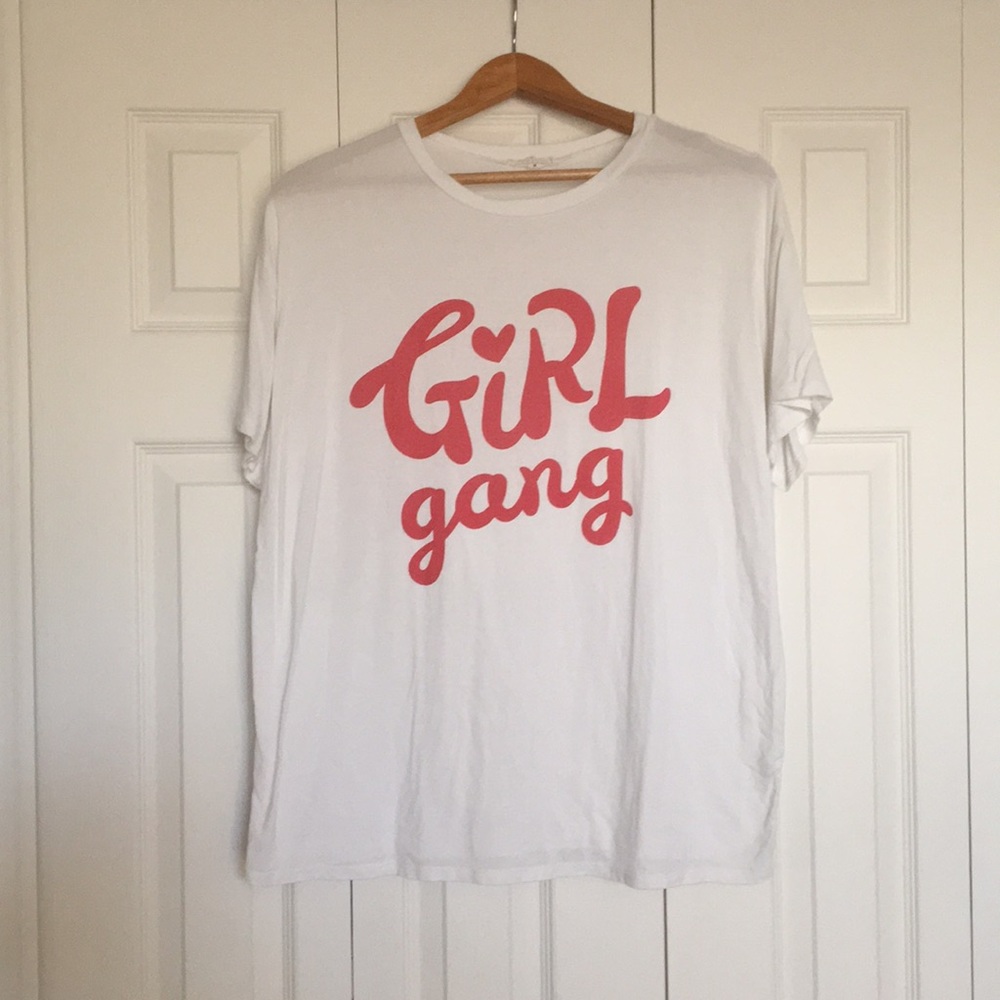 “girl gang” t shirt